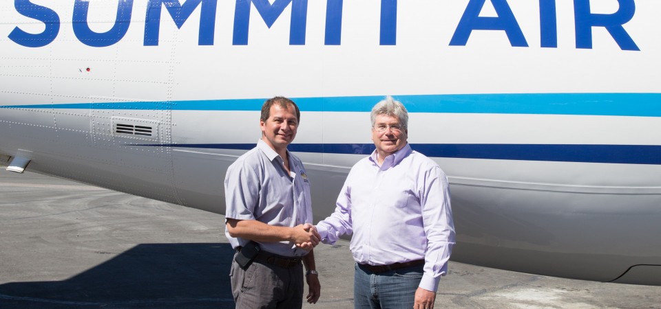 Summit Group and Det'on Cho Corporation Announce Aviation Partnership