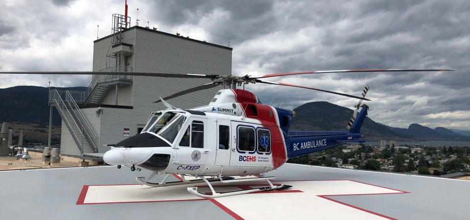 Summit Helicopters Deploys Brand New Bell 412 Helicopter for BC Ambulance Service | Summit Helicopters