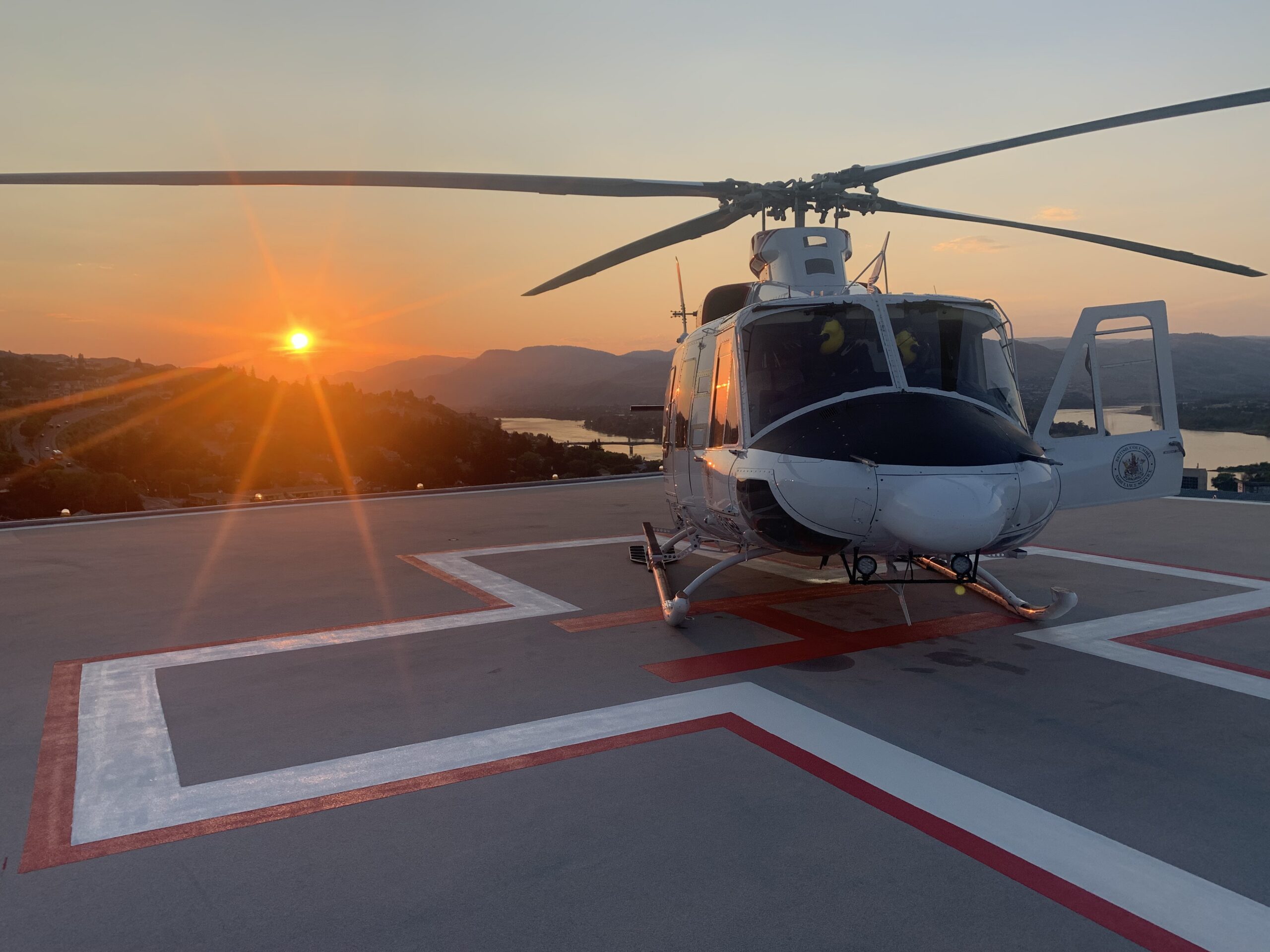 A picture of the Summit Helicopters Air Ambulance
